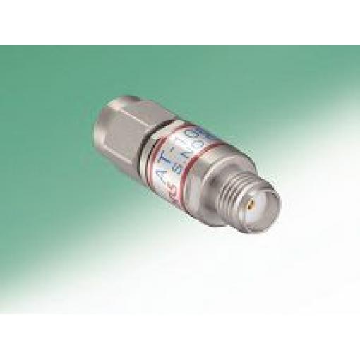 Rádiový zeslabovač, 50Ω, orientace těla: Pravý úhel, SMA 30dB, 18GHz