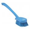 Hrubý čisticí kartáč, Modrá 36 mm Modrá Polyester Mycí kartáč Tvrdý, Univerzální čištění Neškodné pro potraviny Vikan