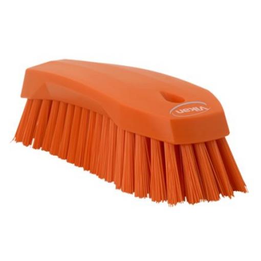 Hrubý čisticí kartáč, Oranžová 36 mm Oranžová Polyester Smetáček Tvrdý, Univerzální čištění Neškodné pro potraviny Vikan