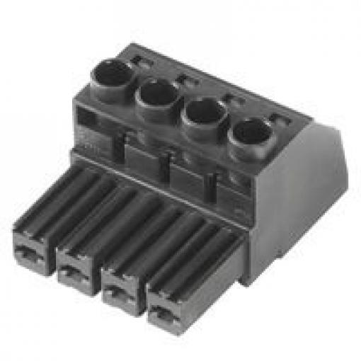 Weidmüller Zásuvný blok Terminal, řada: BVZ, rozteč: 7.62 mm, počet řad: 1, počet kontaktů: 6, orientace těla: Pravý