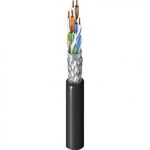 Belden Cat5e Ethernetové kabely, řada: 7934A, Černá, Lineární polyethylen s nízkou hustotou 305 m, typ pláště: Nestíněný