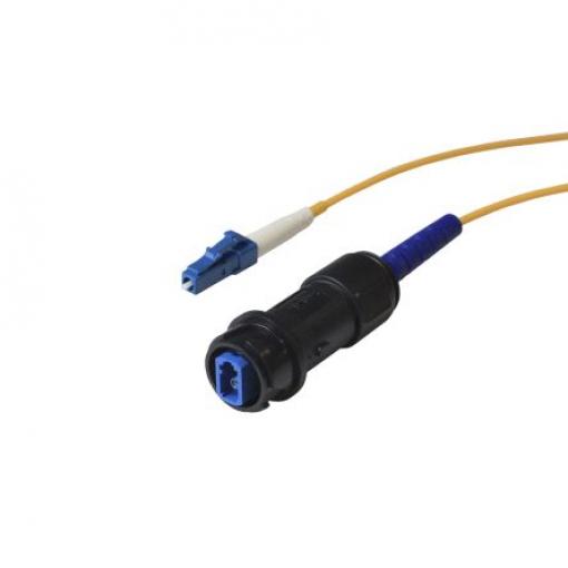 Optický kabel Nízká hořlavost a bez halogenů (LSZH) plášť, Žlutá