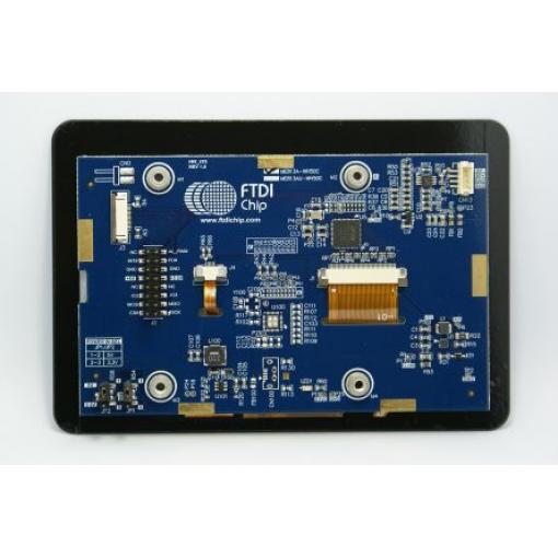 Deska displeje Bridgetek FT813 Embedded Video Engine (EVE) 5in LCD, klasifikace: Vývojový modul FT4222H USB to SPI
