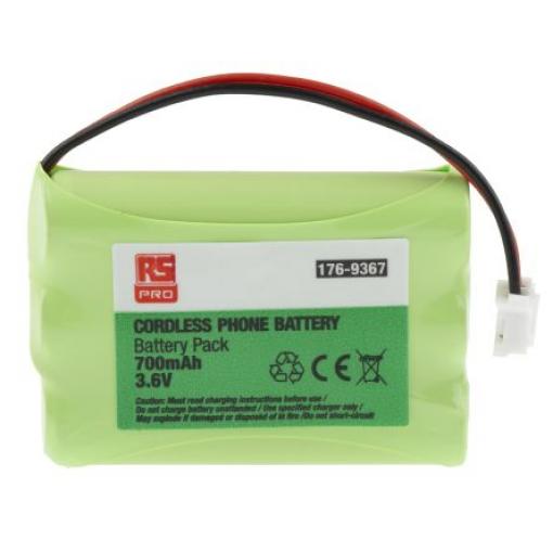 Nabíjecí bateriový modul 3.6 V Nikl-metal-hydrid 3článkový 700 mAh RS PRO