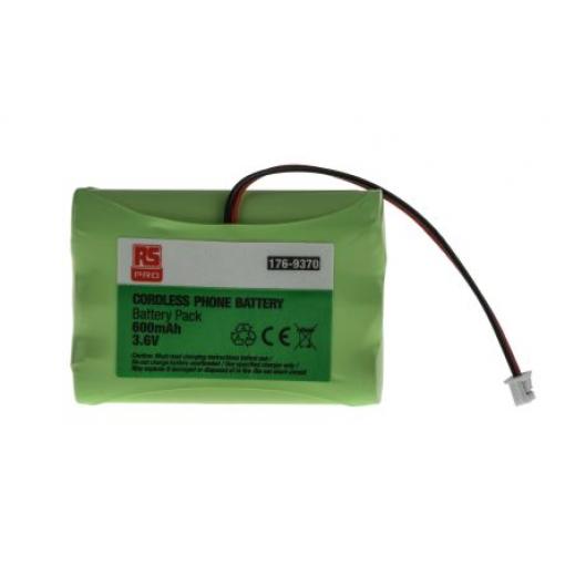 Nabíjecí bateriový modul 3.6 V Nikl-metal-hydrid 3článkový 600 mAh RS PRO