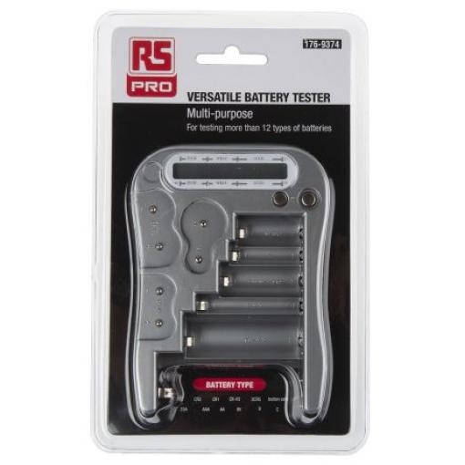 Tester baterií RS PRO