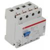 Jistič zbytkového proudu 4pólový Typ B 80 A 300 mA ABB F F200 F200 RoHS, IEC EN 61008, CE