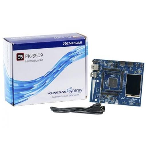 Vývojová sada mikrokontroléru, PK-S5D9, Intel, MCU, MCU, ARM 32-bit Cortex-M4, Synergy PK-S5D9, Vývojová sada