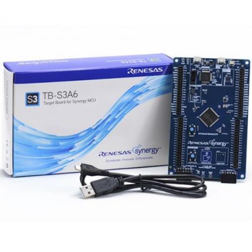 Sada cílové desky, S3A6, Řada Synergy S3, MCU, MCU, ARM Cortex-M4, Synergy TB-S3A6, Vývojová sada