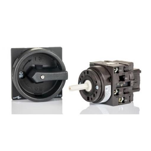 Eaton Oddělovací (hlavní) vypínač, rozsah: T0-2 3pólový Zapuštěná montáž IP65 20 A 5.5 kW