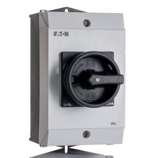 Eaton Oddělovací (hlavní) vypínač, rozsah: P1-25 3pólový Povrchová montáž IP65 25 A 13 kW
