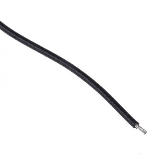 prameny vodičů: 7 Alpha Wire Polyvinylchlorid 3050 BK005