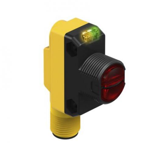 Banner Fotoelektrický snímač, řada: QS18 LED Blok Přípojka, výstup: NPN Difuzní IP67