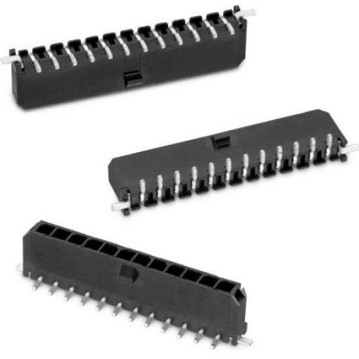 Wurth Elektronik Konektor PCB, řada: WR-MPC3, Vodič-deska, počet kontaktů: 2, počet řad: 1, rozteč: 3 mm, orientace