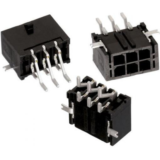 Wurth Elektronik Konektor PCB, řada: WR-MPC3, Vodič-deska, počet kontaktů: 12, počet řad: 2, rozteč: 3 mm, orientace