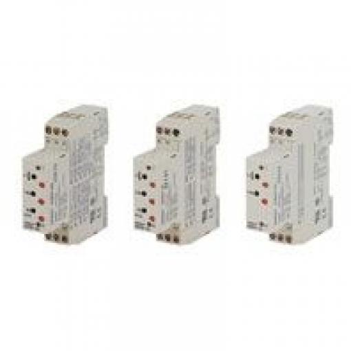 Omron Časovací relé, řada: H3DS Lišta DIN 24 to 48 V dc 230 V ac, 24 V ac Multifunkční funkce Šroub 0.1 s to 120 h