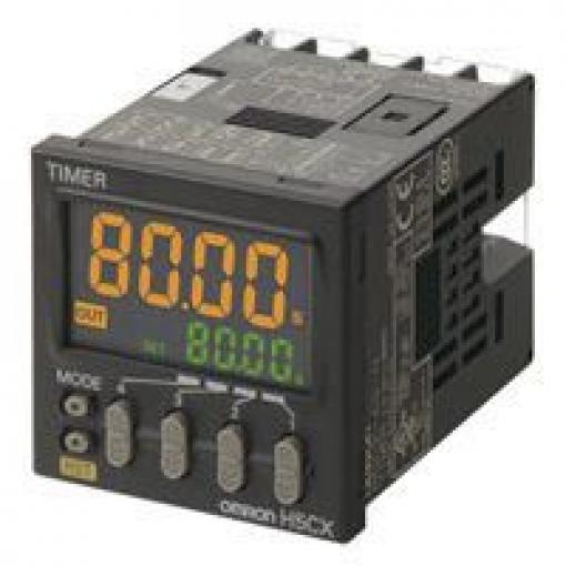 Timer Relay, řada: H5CX SPDT 2kontaktové víceúčelové funkce šroubové SPDT 24 V ac, 12 → 24V dc