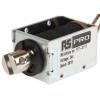 RS PRO Lineární solenoid, řada: DC - D Frame 40 mm 24mm 29 mm