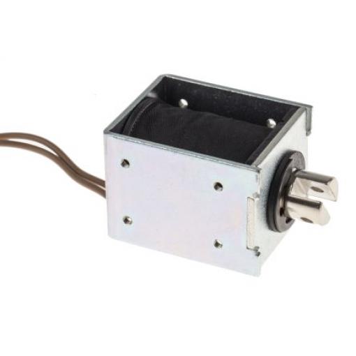 RS PRO Lineární solenoid, řada: DC - D Frame 50 mm 37mm 41 mm