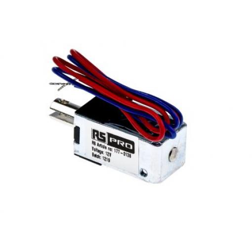 RS PRO Lineární solenoid, řada: DC - D Frame