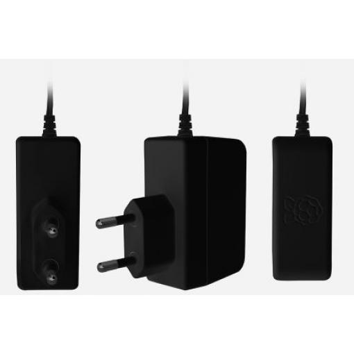 Raspberry Pi Napájecí zdroj Micro USB typ B Zástrčka pro EU 1.5 m