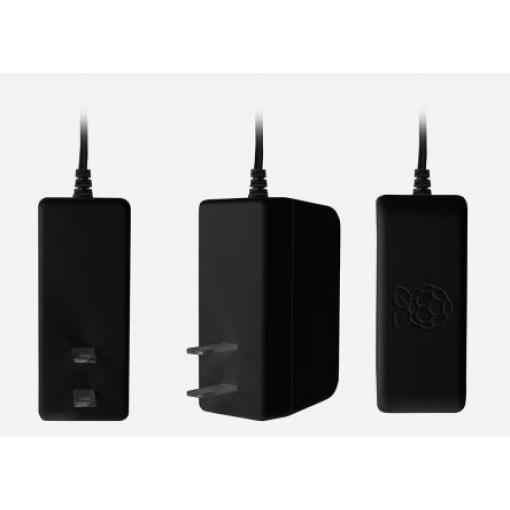 Raspberry Pi Napájecí zdroj Micro USB typ B Zástrčka USA 1.5 m