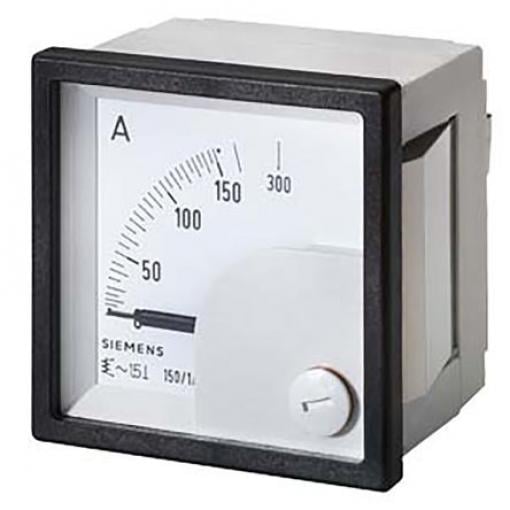 Analogový panelový ampérmetr 3NJ6900-4HK11, řada: 3NJ6900 1 A St. Pohyblivé železné jádro Siemens
