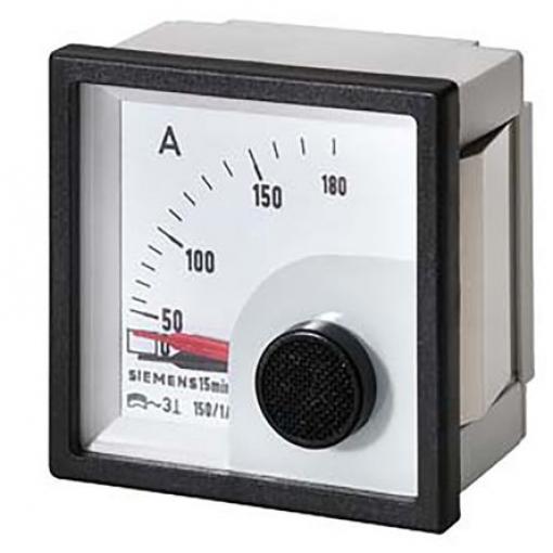 Analogový panelový ampérmetr 3NJ6900-4HK22, řada: 3NJ6900 500 A St. Bimetal Siemens