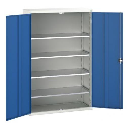 Skříň s přihrádkami 2dveřová, Ocel uzamykatelná Stojící na podlaze Bott 2000 mm 1.3 m 550 mm