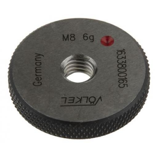 Volkel M8 x 1.25 Kroužkový kalibr Kroužek 1.25 mm