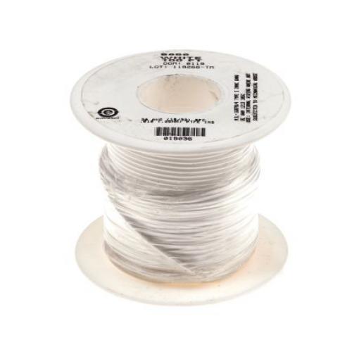 prameny vodičů: 7 Polytetrafluorethylén Alpha Wire 5851 WH005