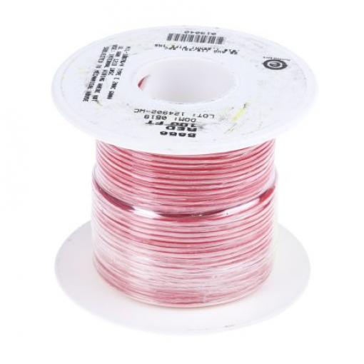 prameny vodičů: 19 Polytetrafluorethylén Alpha Wire 5856 RD005