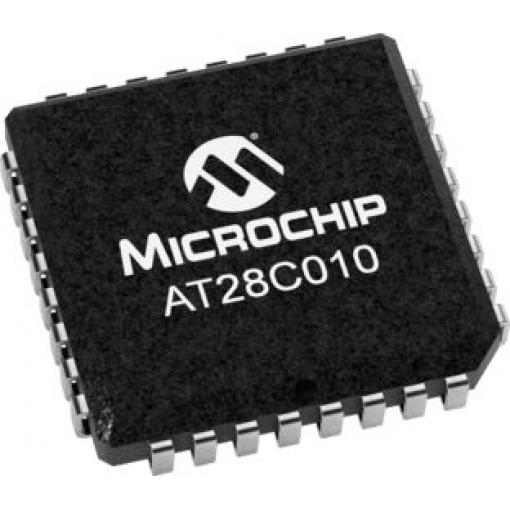 Paralelní paměť EEPROM AT28C010E-12JU, 1Mbit 128K x 8bitů, Paralelní 120ns, počet kolíků: 32, PLCC
