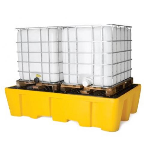 Úklid rozlitých kapalin, Polyetylen, Paleta se zachycováním úniku RS PRO 1100 L