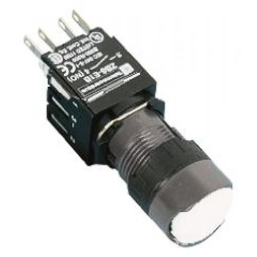 Schneider Electric, řada: Harmony Kluzné 3A, barva LED: Bílá 24 V dc 24 V ac