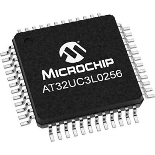 Mikrokontrolér AT32UC3L0256-AUT 32bit AVR 50MHz 256 kB Flash 32 kB RAM, počet kolíků: 48, TQFP