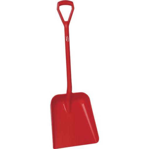 Vikan Radlice 379 mm Polypropylen, délka rukojeti: 1150 mm Vhodné ke zpracování potravin, Hranatá lopata, materiál