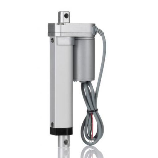 RS PRO Elektrický lineární aktuátor 100 mm 24 V dc, Motor DC, zatížení: 500N 14.6mm/s, cyclus: 25 %, celková dělka: 225