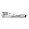 RS PRO Elektrický lineární aktuátor 300 mm, řada: LD3 12 V dc, Motor DC, zatížení: 500N 14.6mm/s, cyclus: 25 %, celková