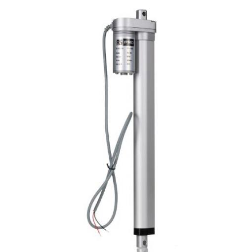 RS PRO Elektrický lineární aktuátor 300 mm, řada: LD3 12 V dc, Motor DC, zatížení: 500N 14.6mm/s, cyclus: 25 %, celková