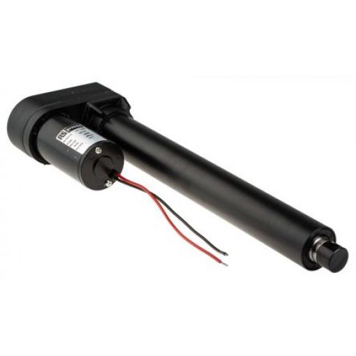 RS PRO Elektrický lineární aktuátor 305 mm, řada: ID10 24 V dc, Motor DC, zatížení: 4500N 16.8mm/s, celková dělka: 540