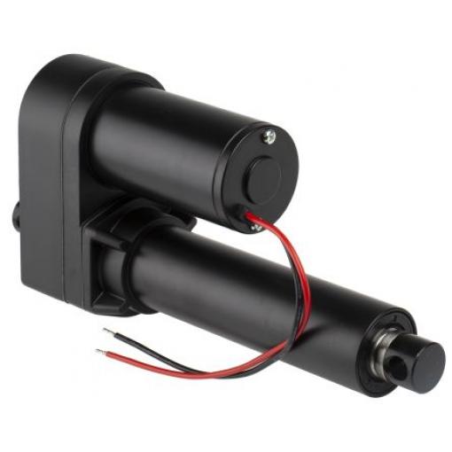 RS PRO Elektrický lineární aktuátor 102 mm, řada: ID10 24 V dc, Motor DC, zatížení: 4500N 16.8mm/s, celková dělka: 330