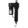 RS PRO Elektrický lineární aktuátor 102 mm, řada: ID10 24 V dc, Motor DC, zatížení: 2500N 67.1mm/s, celková dělka: 330