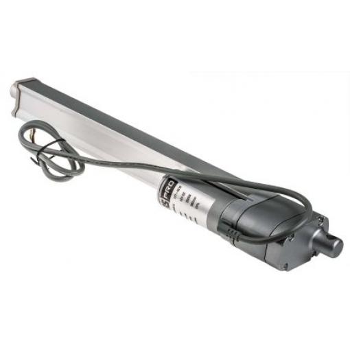 RS PRO Elektrický lineární aktuátor 300 mm, řada: LD20 12 V dc, Motor DC, zatížení: 2500N 6.2mm/s, celková dělka: 460
