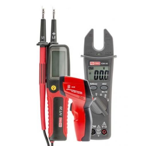 RS PRO IR teploměr, číslo modelu: RS-820 -50 °C, Max Teplota 380 °C, Stupně, Fahrenheit