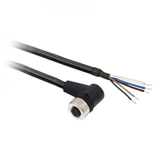Kabel ovladače snímače, A: M12, B: Bez koncovky, 60 V ac, 75V dc, IP65, IP67, IP69K, řada: General Purpose Telemecanique