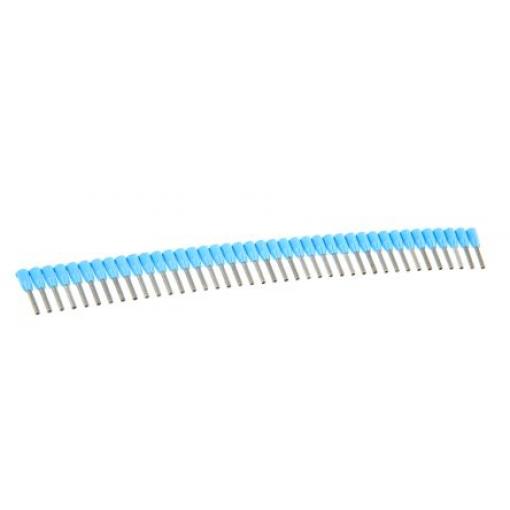 Legrand Krimpovací dutinka Bootlace, řada: Starfix Izolované délka kolíku 8 mm Modrá, průměr kolíku: 1.5 mm
