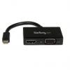 StarTech.com Adaptér 2 Mini DisplayPort HDMI, VGA 150 mm 1920 x 1200 pixel