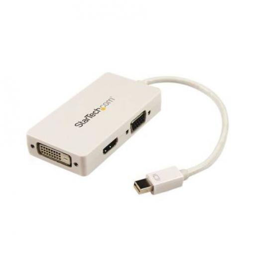 StarTech.com Adaptér 3 Mini DisplayPort DVI, VGA, HDMI 150 mm 1920 x 1200 pixel