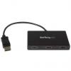 Adaptér 3portový, video připojení: HDMI (Output), Display Port 3840 x 2160 pixel, Rozbočovač MST 1 StarTech.com